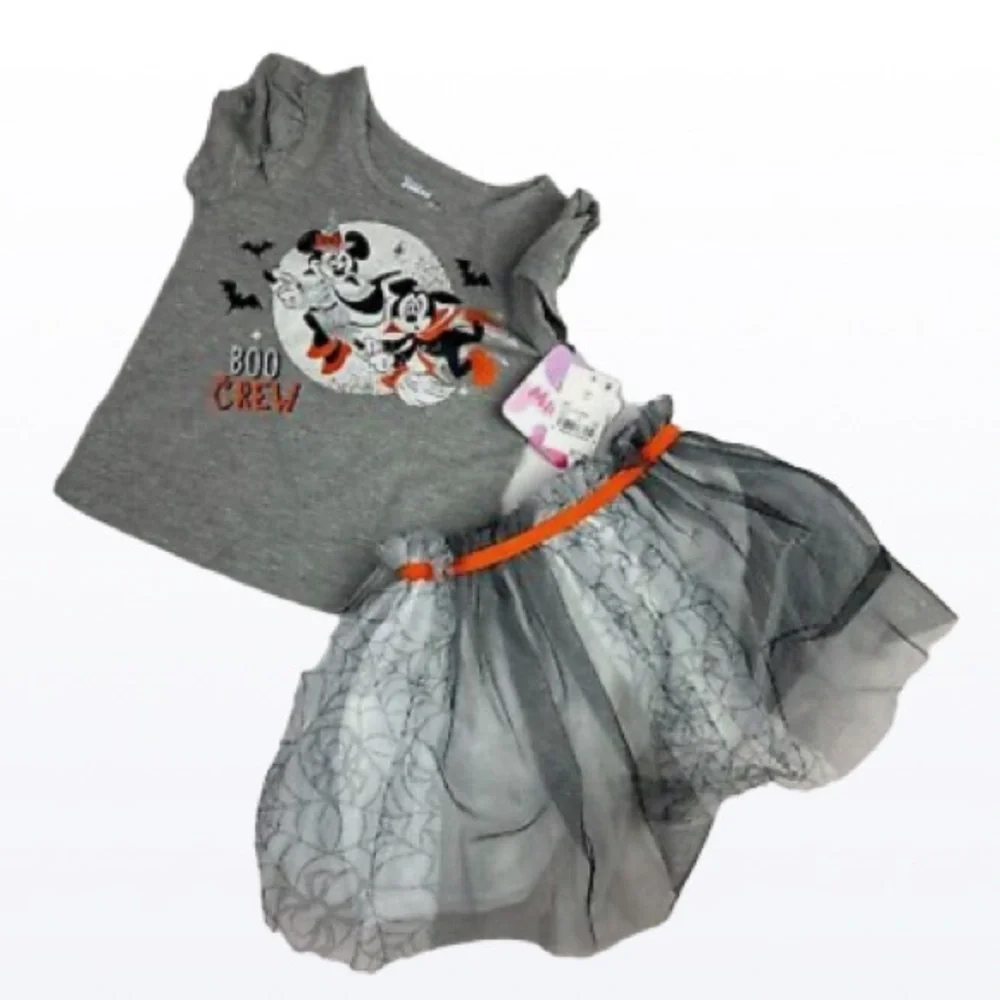 Disney Minnie mouse and mickey size 2 girls NWT  Halloween outfit
